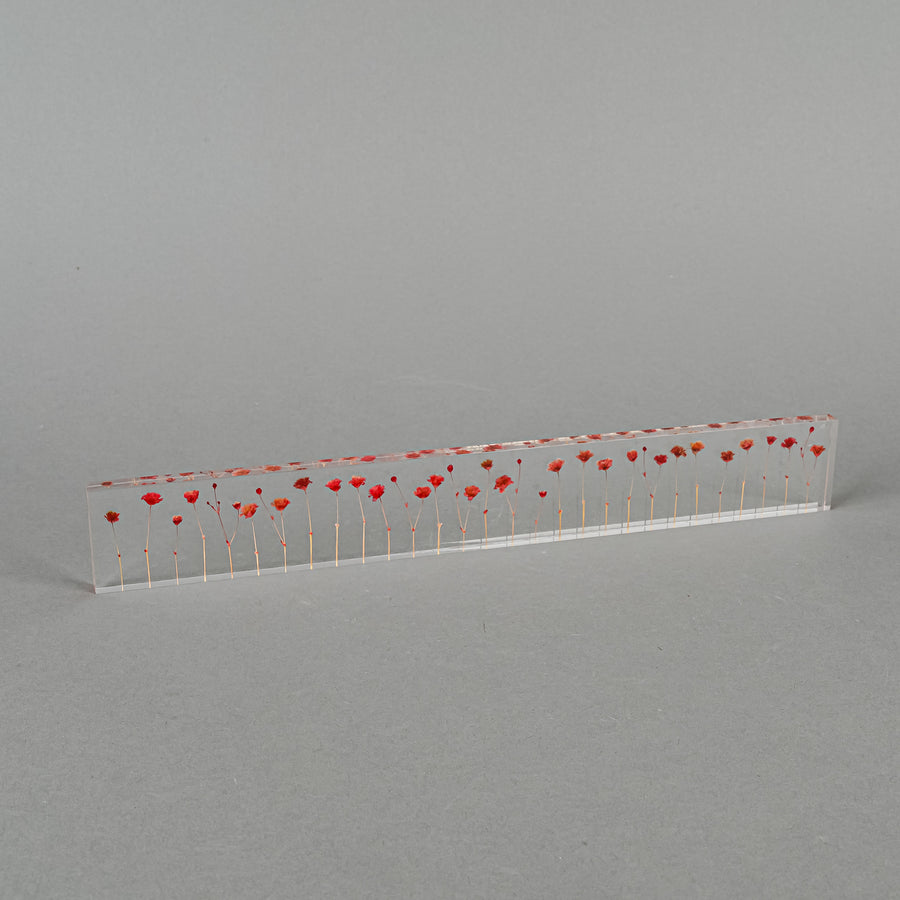 STUDIO NOTE Flowers Ruler
