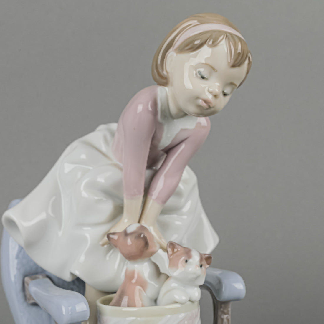 LLADRO Figurine Purr-fect Friends 6512