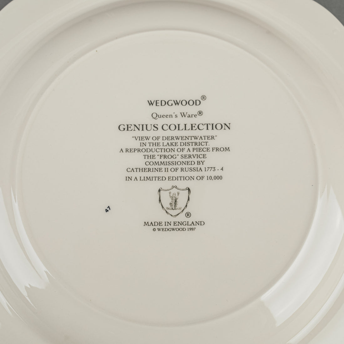WEDGWOOD Queens Ware Genius Collection Frog Service 14pcs