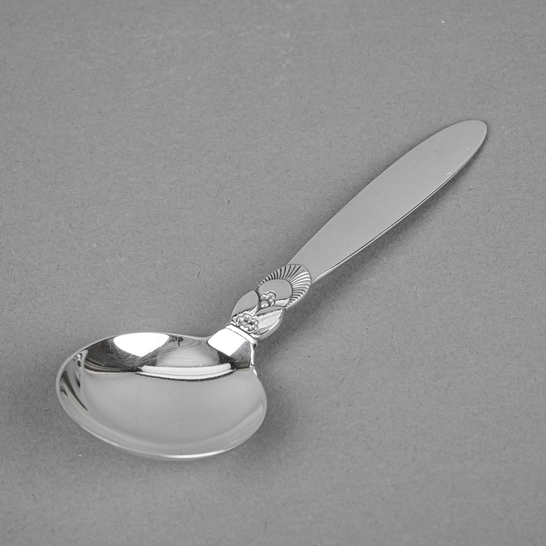GEORG JENSEN Cactus Sterling Bouillon Spoons Set of 10