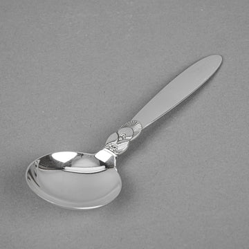 GEORG JENSEN Cactus Sterling Bouillon Spoons Set of 10