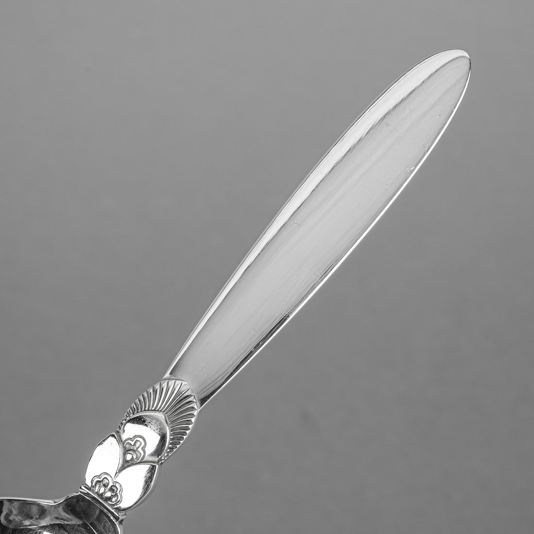 GEORG JENSEN Cactus Sterling Bouillon Spoons Set of 10