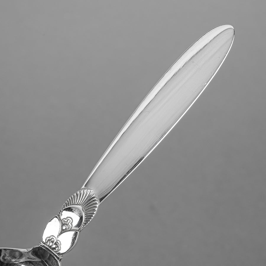 GEORG JENSEN Cactus Sterling Bouillon Spoons Set of 10