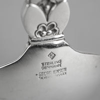 GEORG JENSEN Cactus Sterling Bouillon Spoons Set of 10