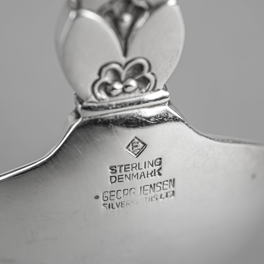 GEORG JENSEN Cactus Sterling Bouillon Spoons Set of 10