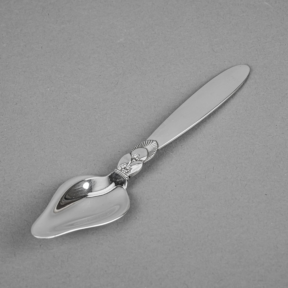 GEORG JENSEN Cactus Sterling Grapefruit Spoons Set of 12