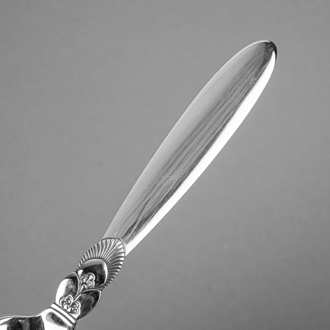 GEORG JENSEN Cactus Sterling Grapefruit Spoons Set of 12