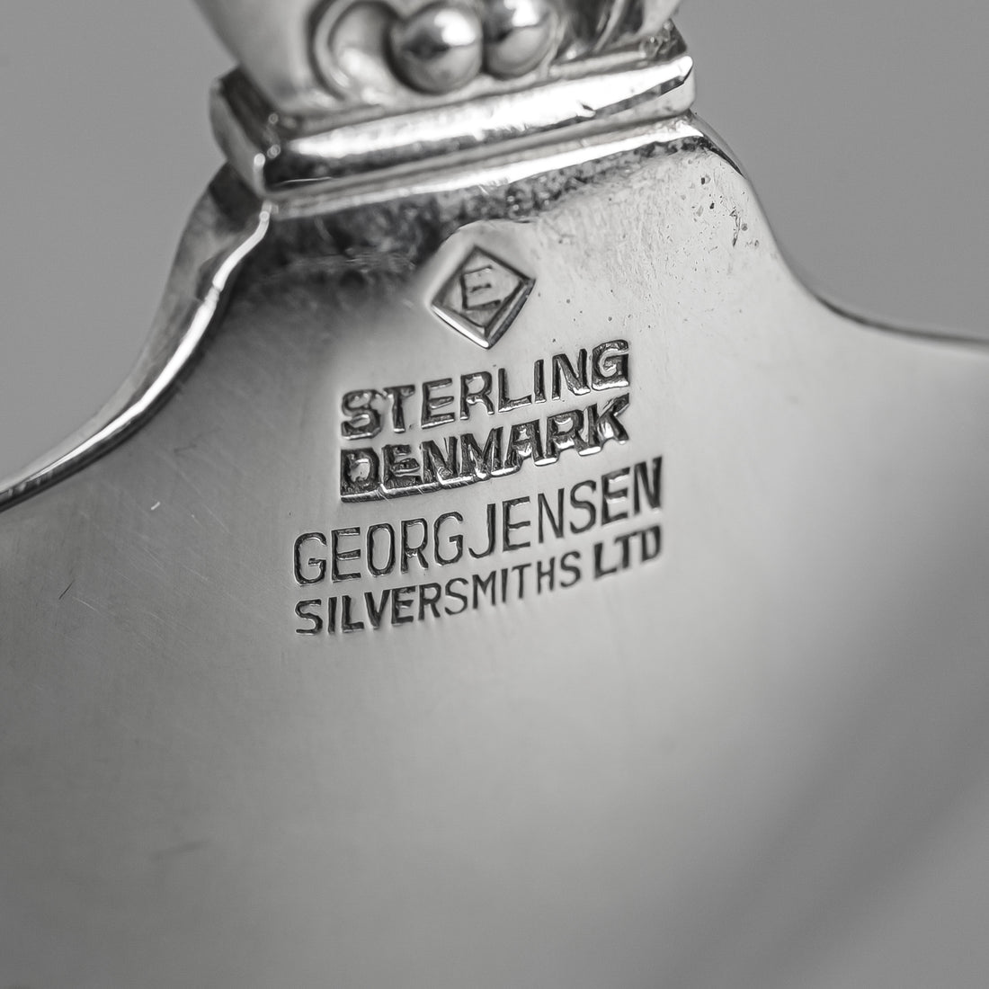 GEORG JENSEN Cactus Sterling Grapefruit Spoons Set of 12