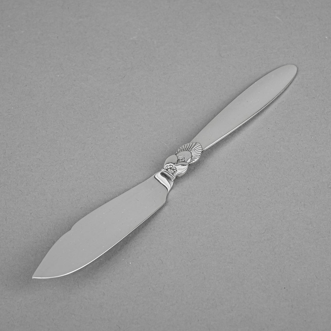 GEORG JENSEN Cactus Sterling Fish Knives Set of 6