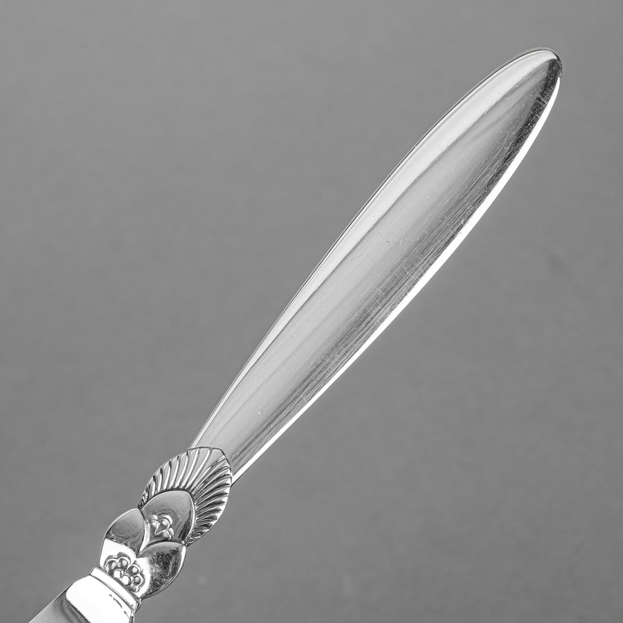 GEORG JENSEN Cactus Sterling Fish Knives Set of 6