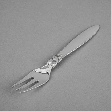 GEORG JENSEN Cactus Sterling Fish Forks Set of 10