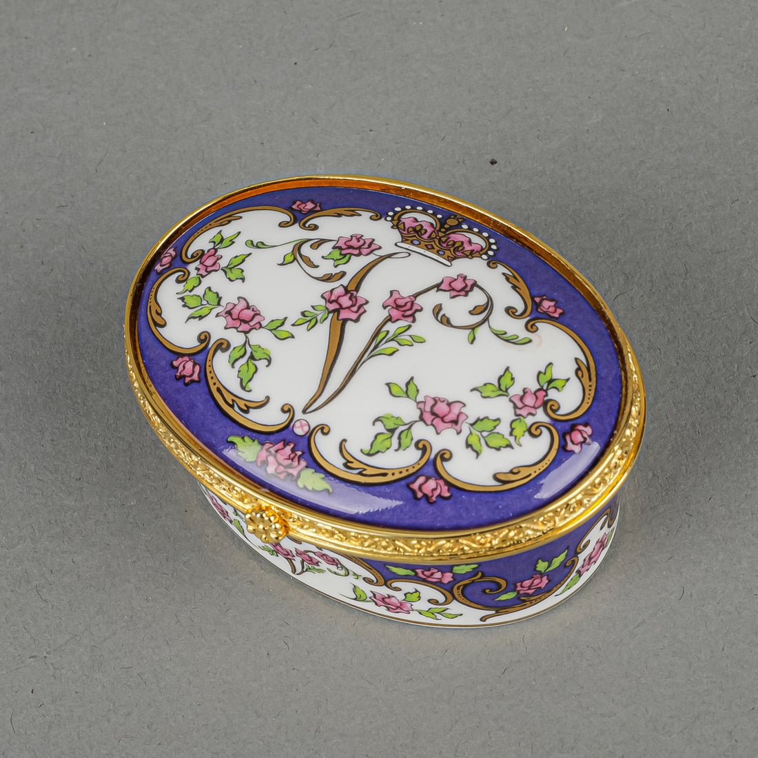 ROYAL COLLECTION Queen Victoria Oval Trinket/Pill Box