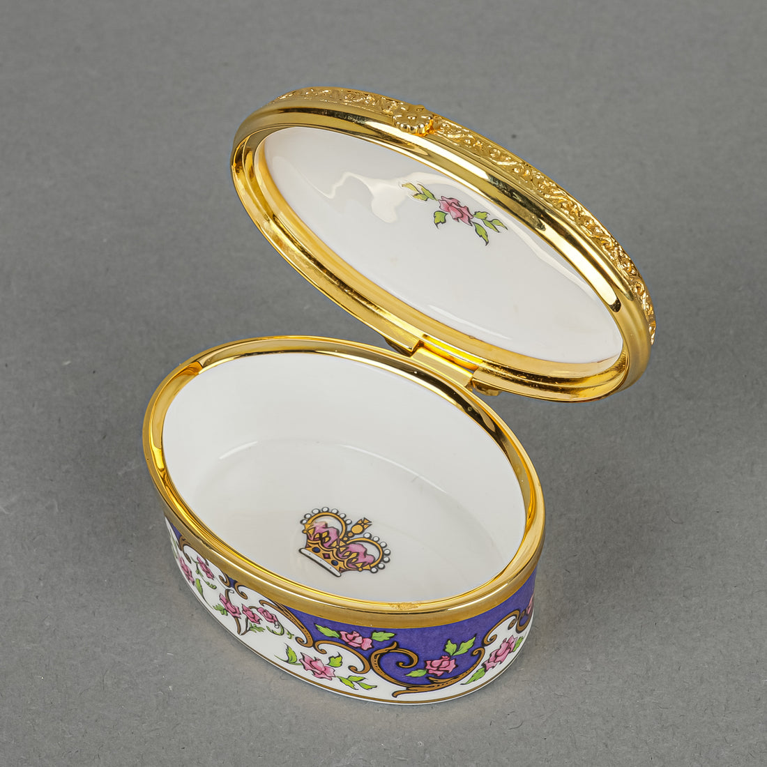 ROYAL COLLECTION Queen Victoria Oval Trinket/Pill Box