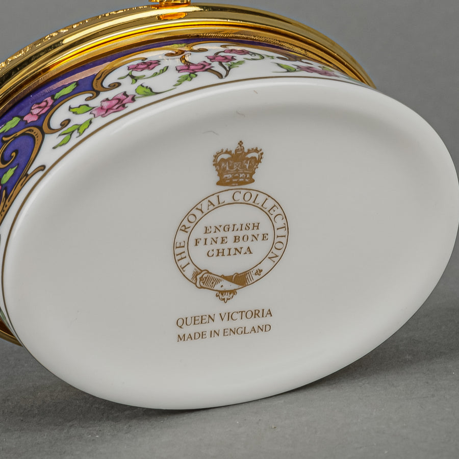 ROYAL COLLECTION Queen Victoria Oval Trinket/Pill Box