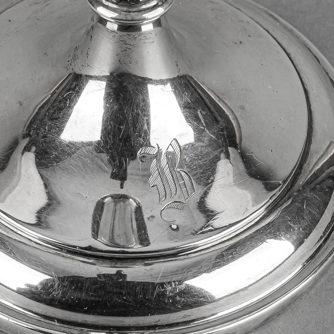 BIRKS Sterling Candlesticks with Drip-pans Set of 2