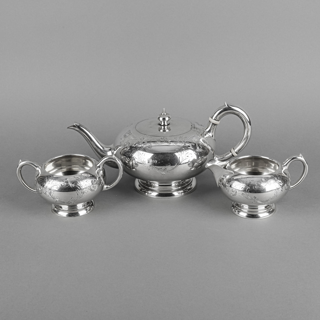 BIRKS Sterling Tea Service 3 Pieces