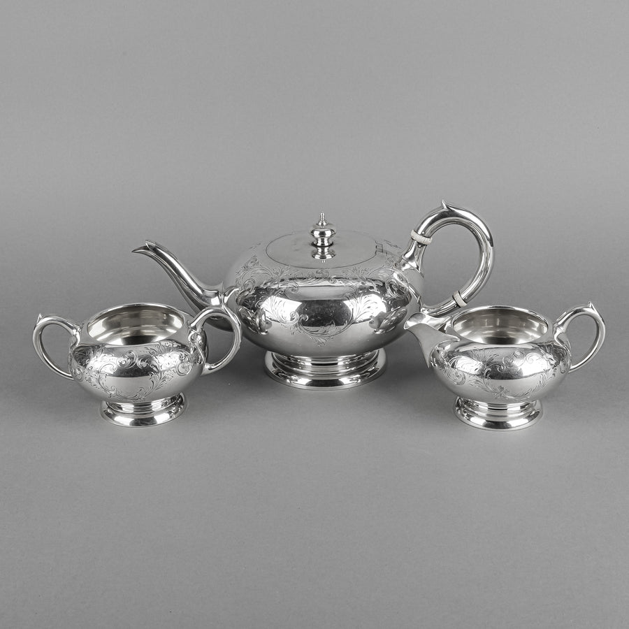 BIRKS Sterling Tea Service 3 Pieces