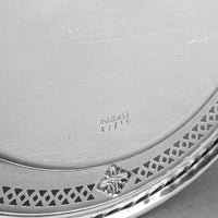 BIRKS STERLING Butter Dish With Liner And Knife