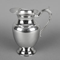BIRKS Primrose Plate Silver Plate Water Jug w/Ice Lip 1030