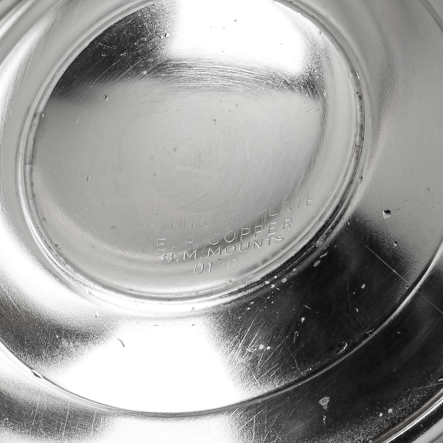BIRKS Primrose Plate Silver Plate Water Jug w/Ice Lip 1030