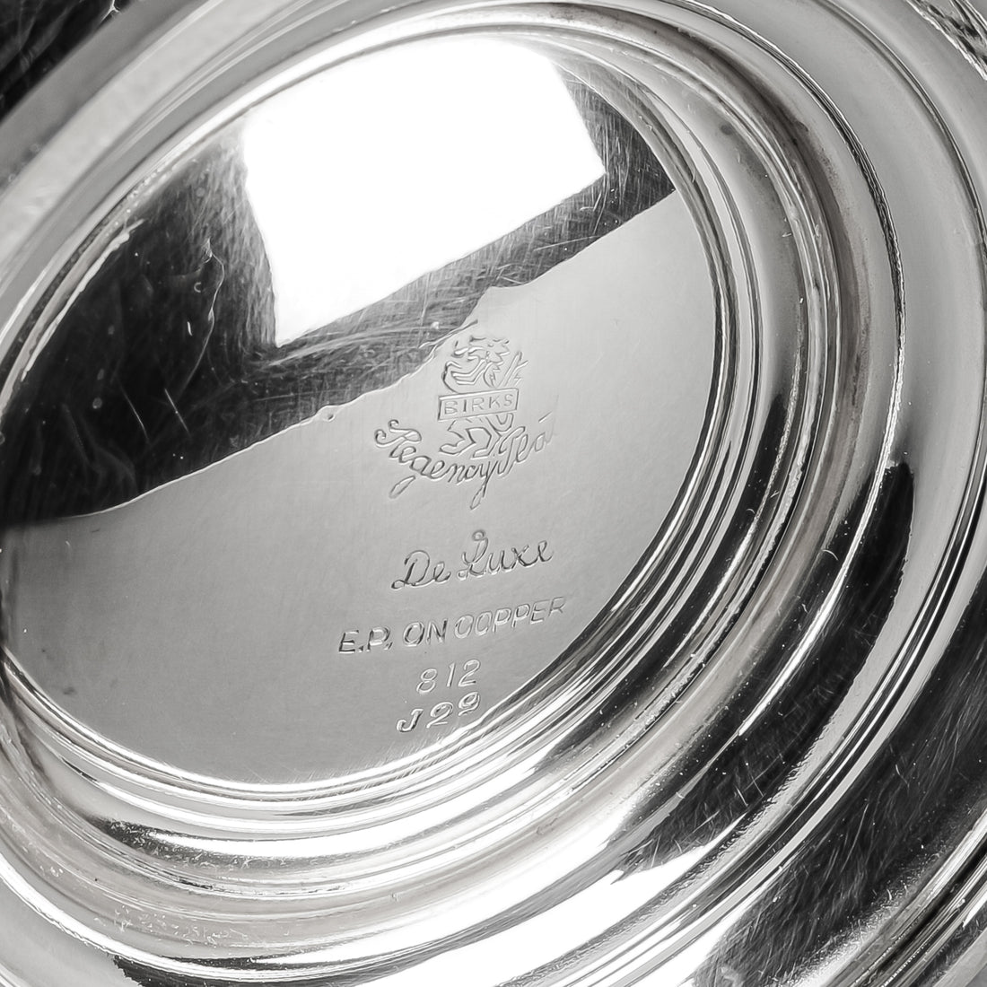 BIRKS Regency Plate Deluxe Silver Plate Hot Water Pot