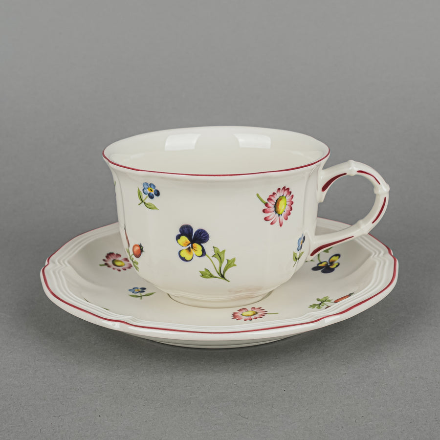 VILLEROY & BOCH Petit Fleur Cup & Saucers Set of 4