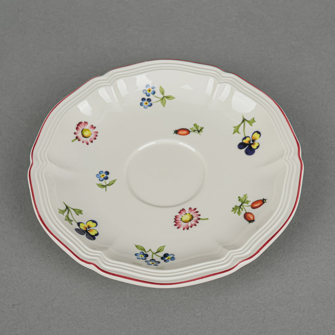 VILLEROY & BOCH Petit Fleur Cup & Saucers Set of 4
