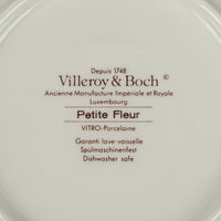 VILLEROY & BOCH Petit Fleur Cup & Saucers Set of 4