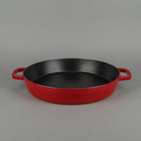 STAUB Cast Iron Double Handle       13" Skillet
