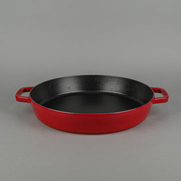 STAUB Cast Iron Double Handle       13" Skillet