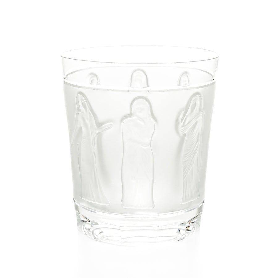 Set of 4 LALIQUE Femmes Antiques Old Fashioned Glasses