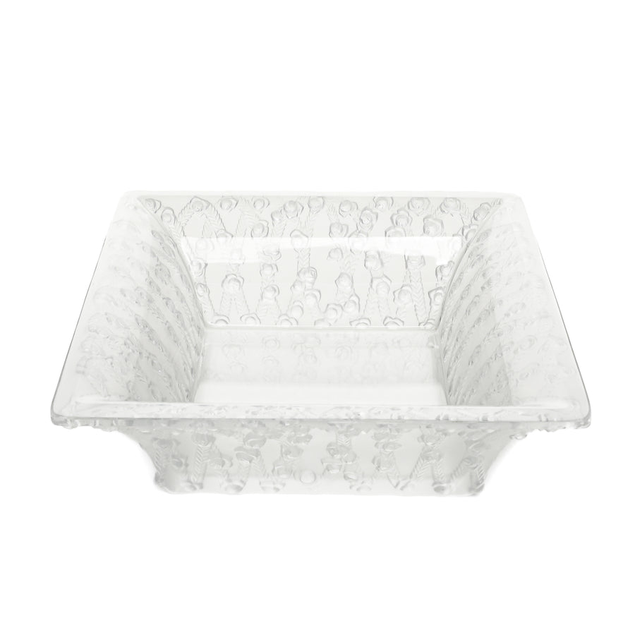 LALIQUE 'Roses' Square Bowl