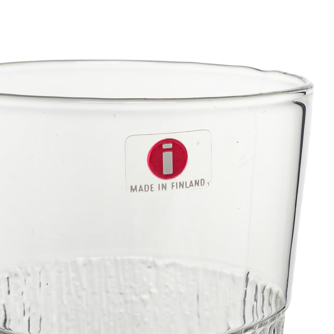 IITTALA Valto Kokko HARALD Drinking Horn & Stand Set/2