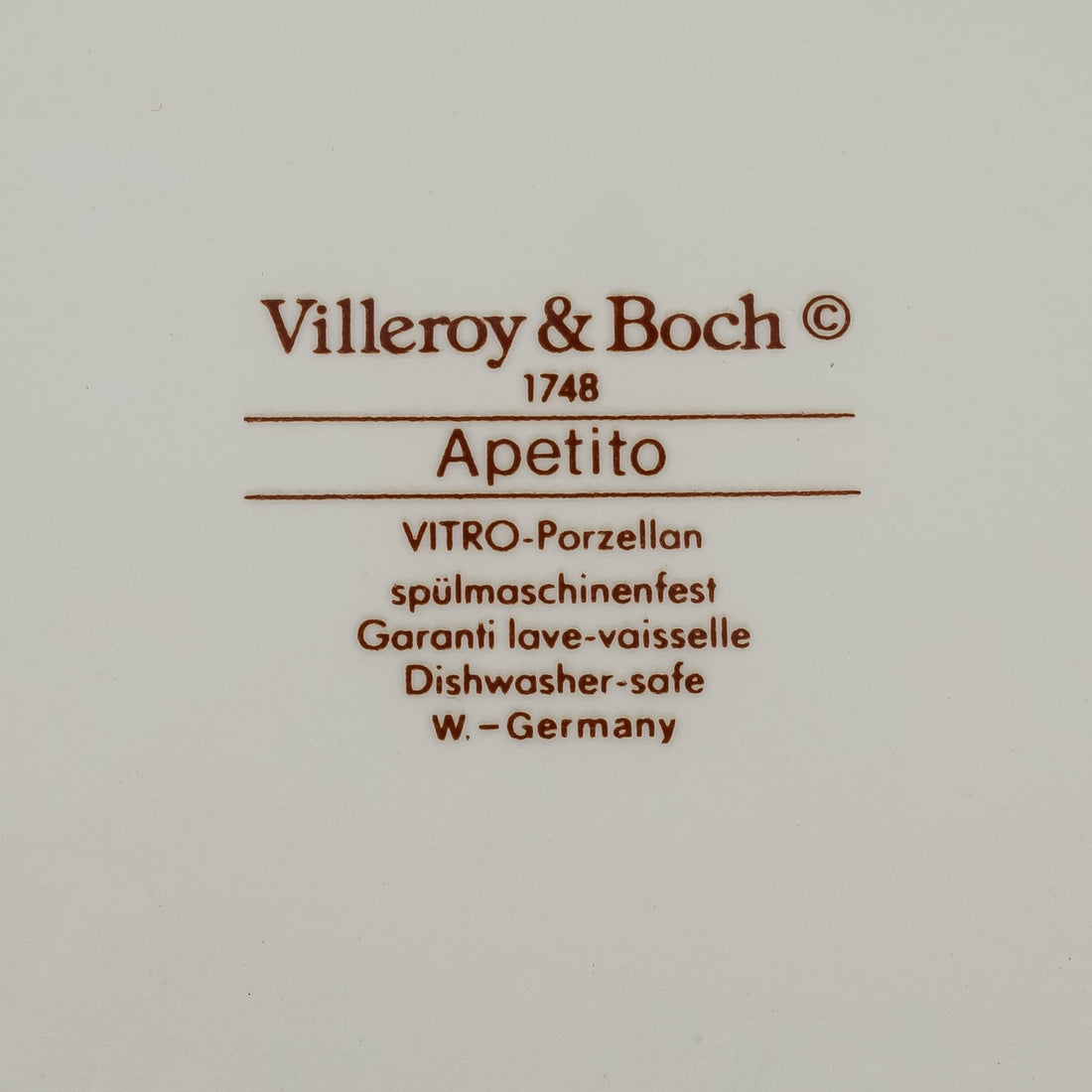 VILLEROY & BOCH Bon Appetit Sandwich Tray W13.5"xD6.25"