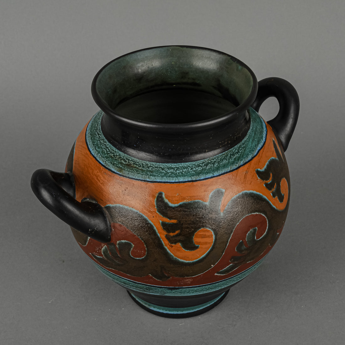 PZH GOUDA  Amphora Vase 914 ca 1924 H6.75"