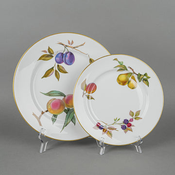 ROYAL WORCESTER Evesham Dinner & Salad Plates 16 Pieces