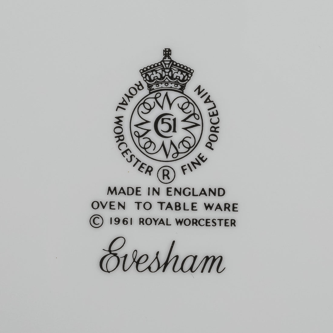 ROYAL WORCESTER Evesham Dinner & Salad Plates 16 Pieces