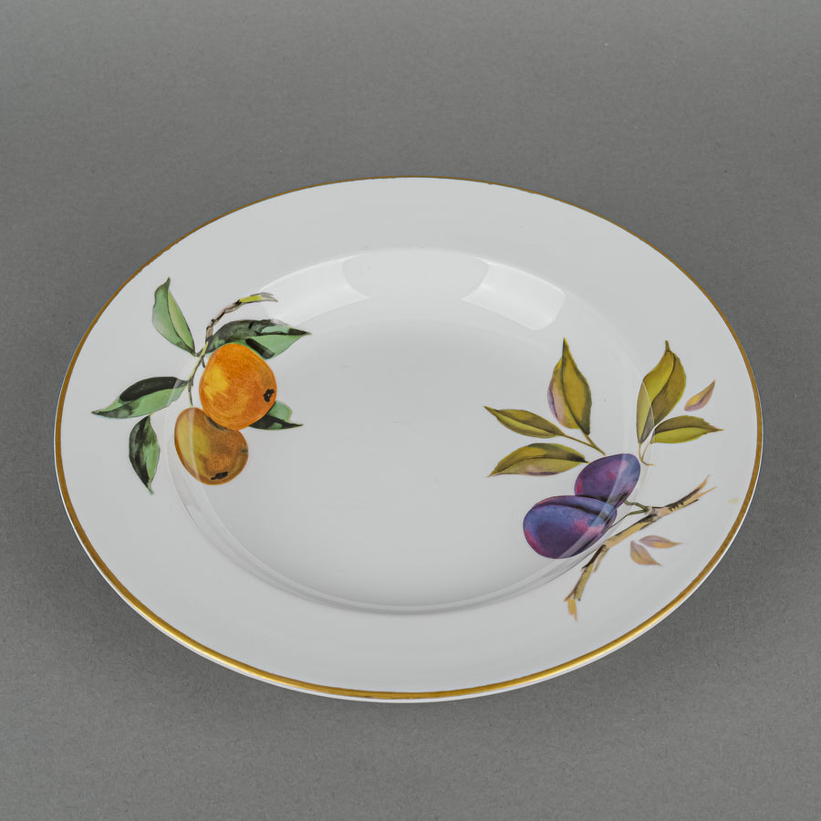 ROYAL WORCESTER Evesham Soup Plates Set Of 6