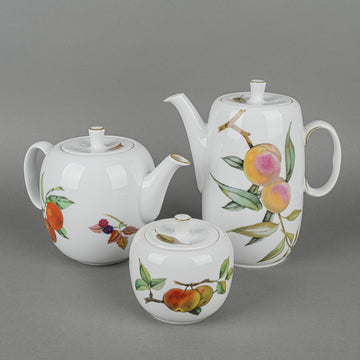 ROYAL WORCESTER Evesham Tea & Coffee Service 6 Pieces