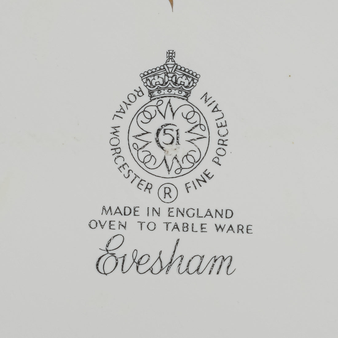 ROYAL WORCESTER Evesham Oval Bake Dish
