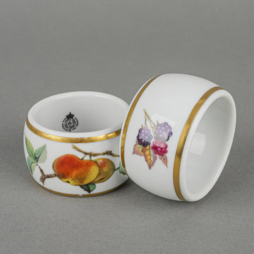 ROYAL WORCESTER Evesham Napkin Rings Set of 8