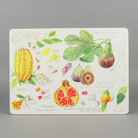 PORTMEIRION Board Placemats Set/4 Boxed - Exotic Fruits