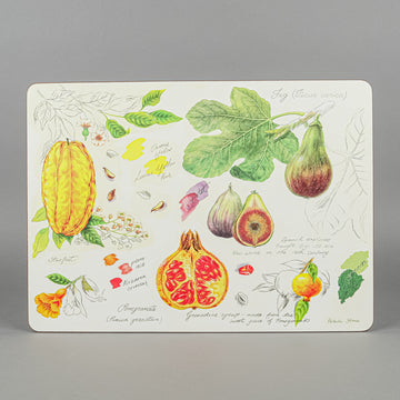 PORTMEIRION Board Placemats Set/4 Boxed - Exotic Fruits