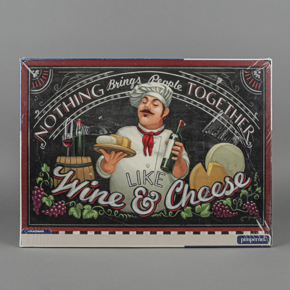 PIMPERNEL Board Placemats Set/4 Boxed Chefs Special
