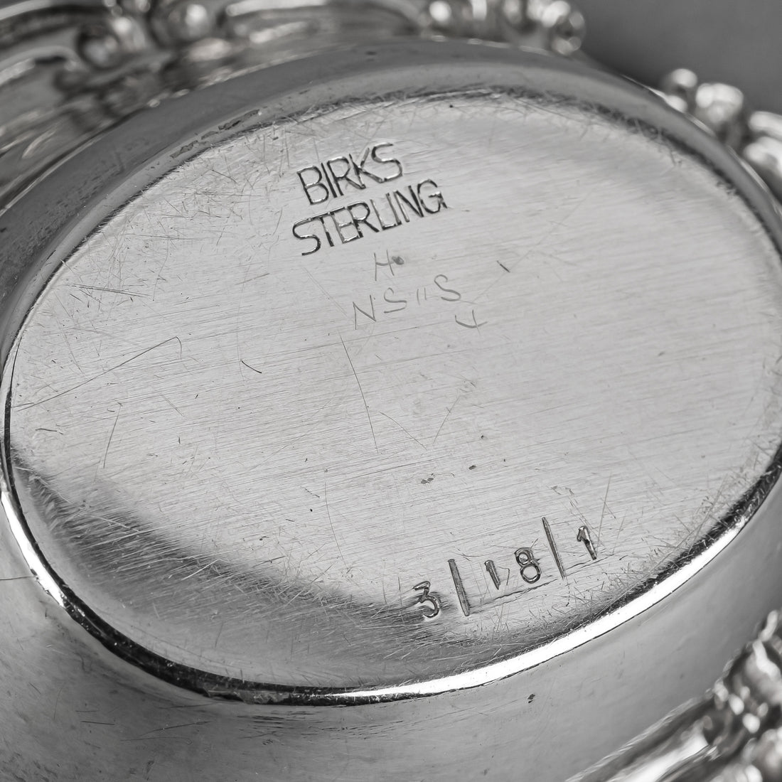 BIRKS STERLING Nut Dishes Set/4