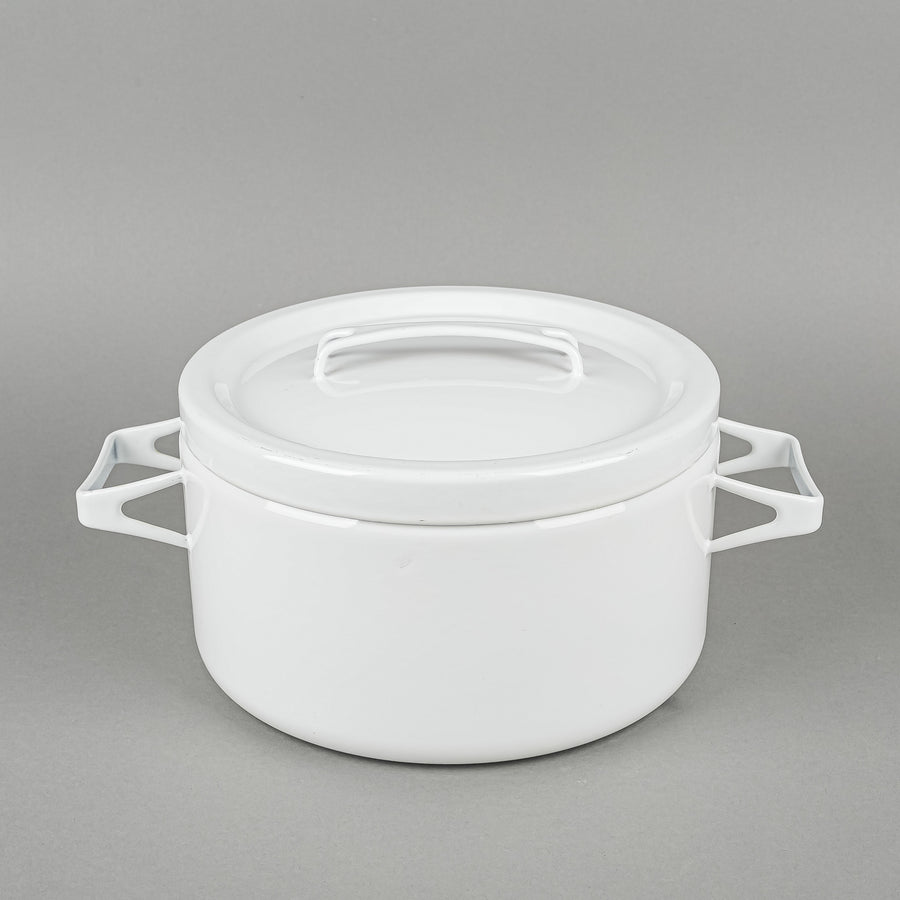 FINEL ARABIA FINLAND Seppo Mallat Enamel Covered Casserole