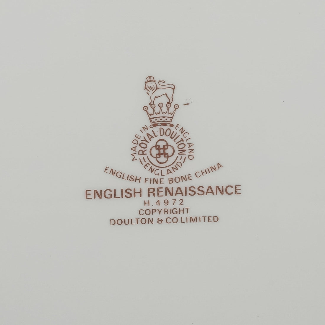 ROYAL DOULTON English Renaissance Serveware 4 Pieces