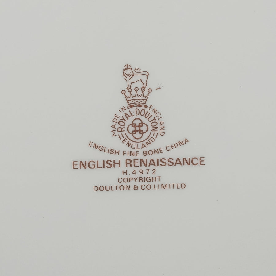 ROYAL DOULTON English Renaissance Serveware 4 Pieces