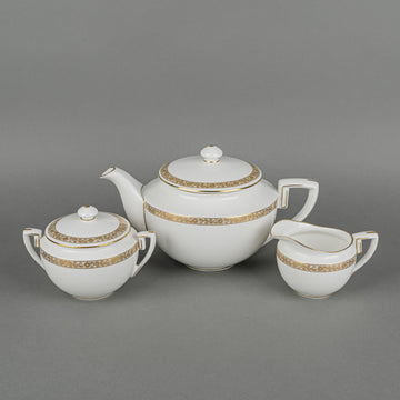 ROYAL WORCESTER Golden Anniversary Tea Service 5pcs