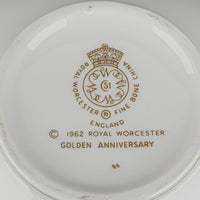 ROYAL WORCESTER Golden Anniversary Tea Service 5pcs